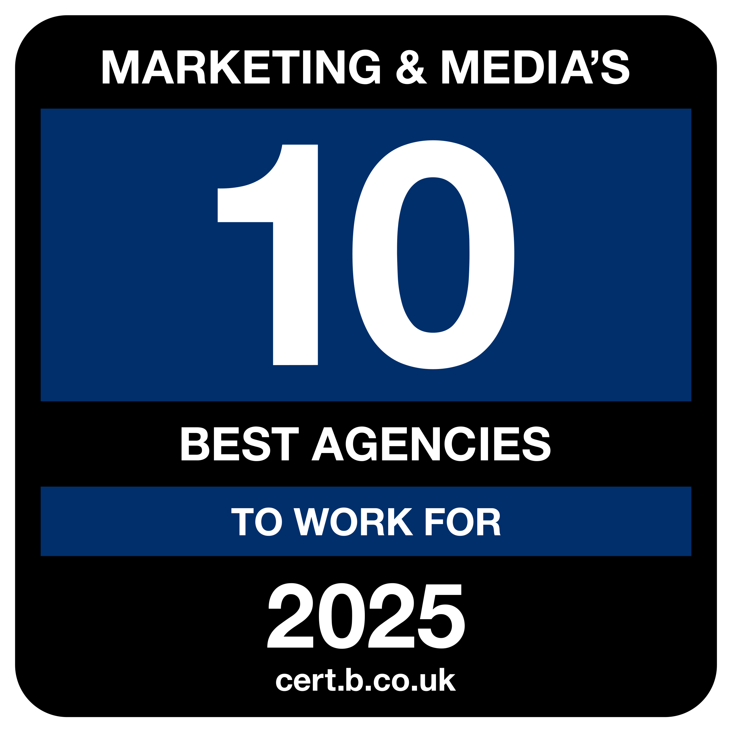 Marketing & Media’s 10 Best Agencies to Work For 2025